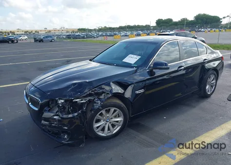 2015 BMW 528 из США, поврежденный, VIN WBA5A5C59FD524009